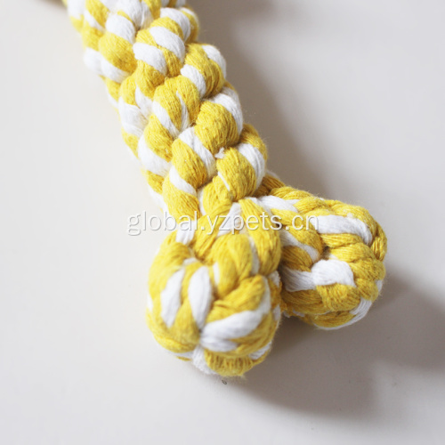 Knotted Ends Chew Toy Knotted Ends Heavy-duty Cotton Pet Chew Toy Supplier